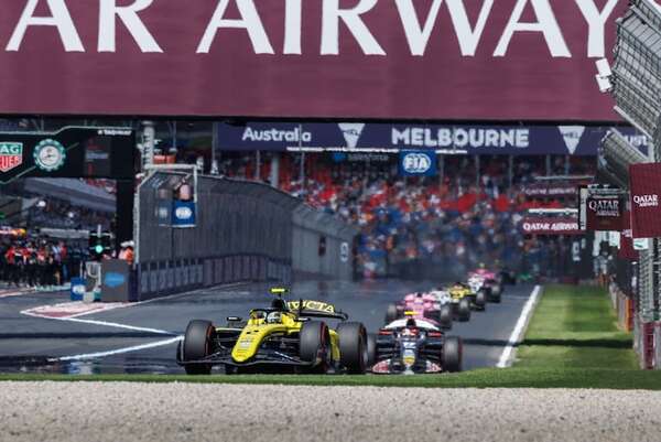 FIA Fórmula 2-Melbourne: Apasionante victoria y P10 para Duerksen - ABC Motor - ABC Color