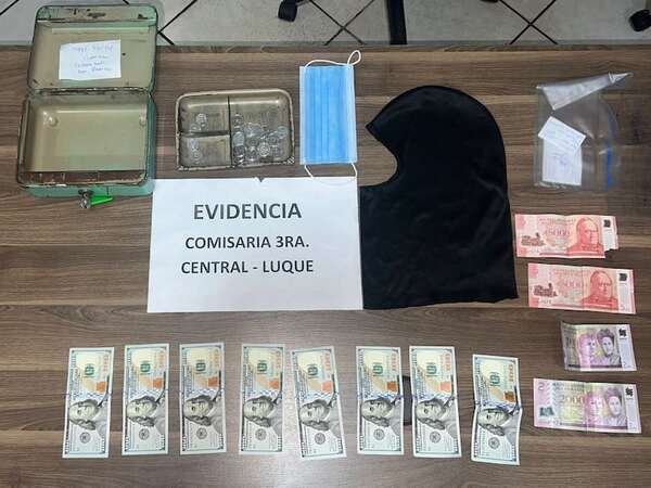 Exempleado asaltó un negocio en Luque y cayó tras persecución - Policiales - ABC Color