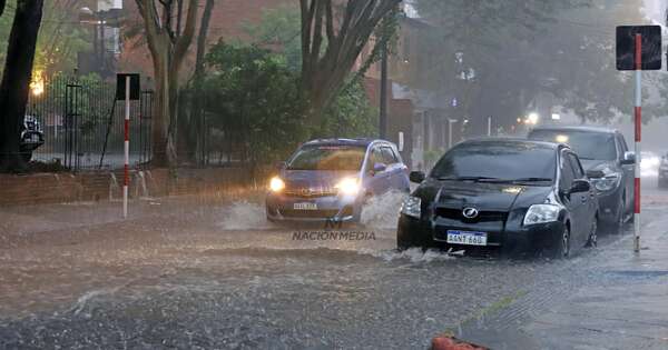 La Nación / Lluvias para hoy e inestabilidad para el resto de la semana