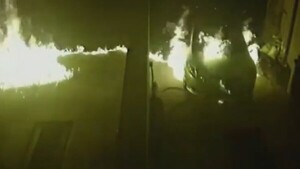 Un hombre incendia un auto estacionado en un lavadero de Fernando de la Mora