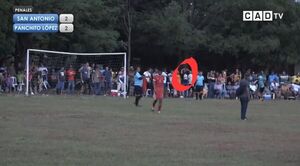 Incidente obliga a suspender la final del Campeonato Integración Rural - Concepción al Día