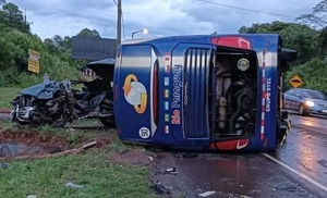 Trágico accidente deja un fallecido y varios heridos