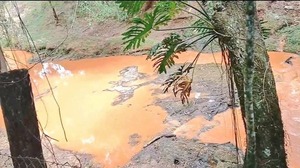 Fiscalía toma muestras de agua del arroyo Gasory ante sospecha de contaminación