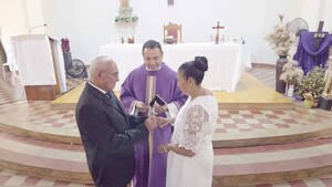 Pareja celebró bodas de oro: “Nos queremos como el primer día”