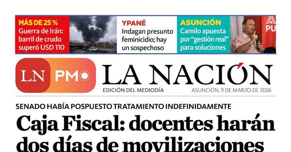 La Nación / LN PM: edición del 9 de marzo