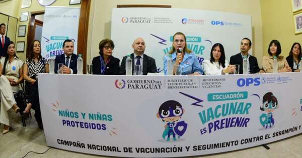 La Nación / Sarampión: comenzó campaña de vacunación adicional a niños de 1 a 5 años