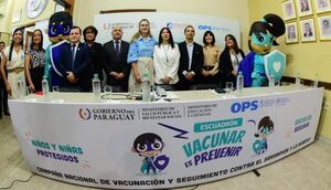 Oficializan “Campaña Nacional de Vacunación de Seguimiento contra el Sarampión”, para proteger a casi 500.000 niños