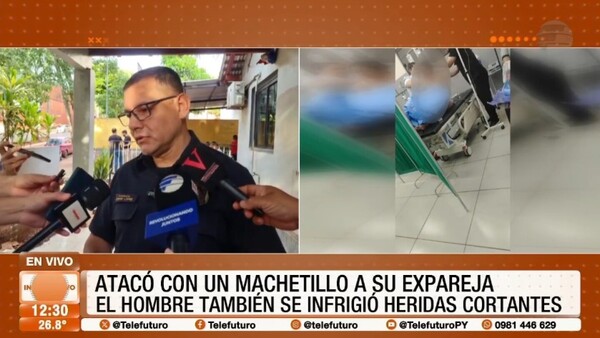 Atacó con un machetillo a su expareja