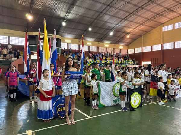 Cambyretá inauguró la segunda edición del Campeonato Distrital de Handball 2026