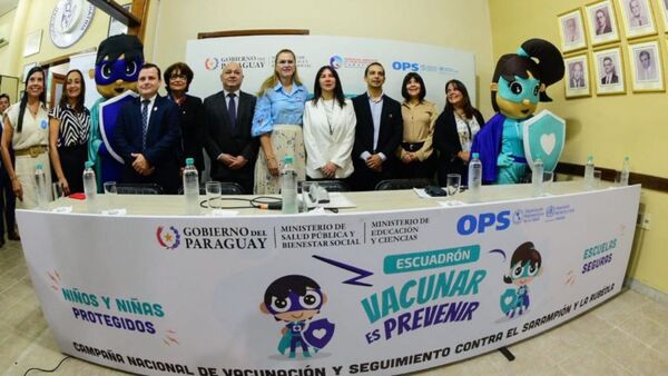 Inicia la campaña nacional de vacunación contra el sarampión