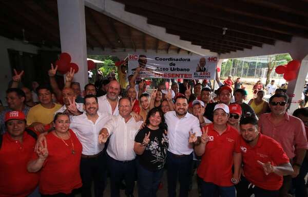 Asunción: en plena crisis de la basura, Bello y su Gabinete hacen campaña por Camilo - Nacionales - ABC Color