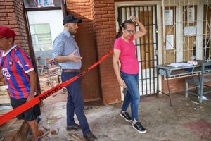 Municipalidad interviene escuela afectada por temporal en Encarnación