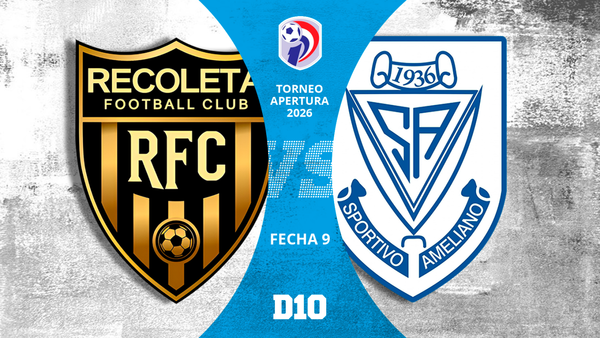 Recoleta vs. Ameliano: Paso a paso