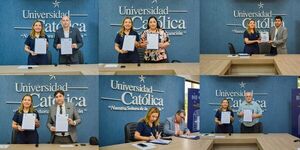 UNIVERSIDAD CATÓLICA ITAPÚA FIRMA CONVENIOS DE COOPERACIÓN CON SEIS MUNICIPALIDADES