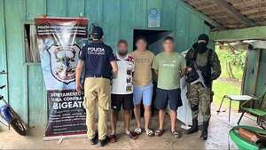 Operativo contra abigeato deja tres detenidos y millonaria incautación en Caaguazú - Nacionales - ABC Color