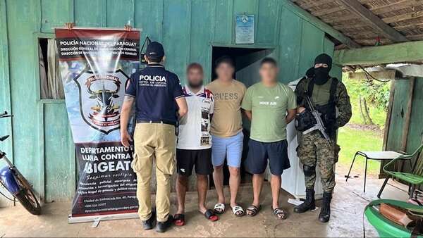 Operativo contra abigeato deja tres detenidos y millonaria incautación en Caaguazú - Nacionales - ABC Color