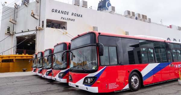 La Nación / Línea E3 eléctrica va del puerto al aeropuerto