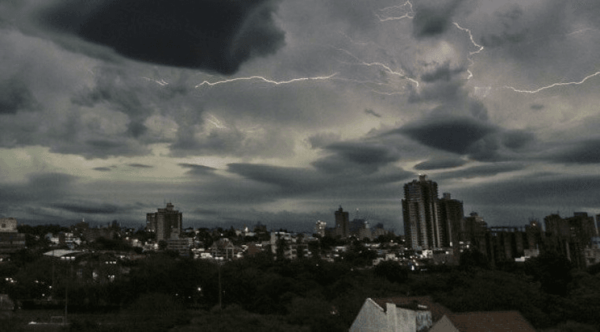 Meteorología: pronostican más lluvias y tormentas hoy en Paraguay - Noticiero Paraguay