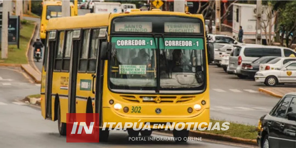 TRANSPORTE PÚBLICO EN ENCARNACIÓN INCORPORA GPS Y BILLETAJE ELECTRÓNICO