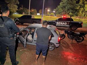 Desarticulan punto de microtráfico frente a una plaza en Santa Rita