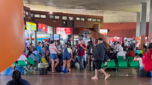 Cerraron terminal de micros de CDE por ataques de kava pochy