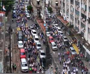 Reforma de la Caja Fiscal: docentes inician paro total y movilización por dos días