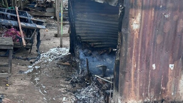 Joven murió calcinada en incendio intencional en Nanawa