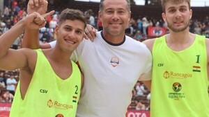 Melgarejo y Massare, los mejores en vóley