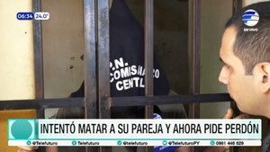 Agresor pide perdón tras intentar matar a su pareja