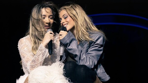 Popular / (GALERÍA) ¡Mirá cómo Tini Stoessel agradeció a Marilina por cantar con ella!