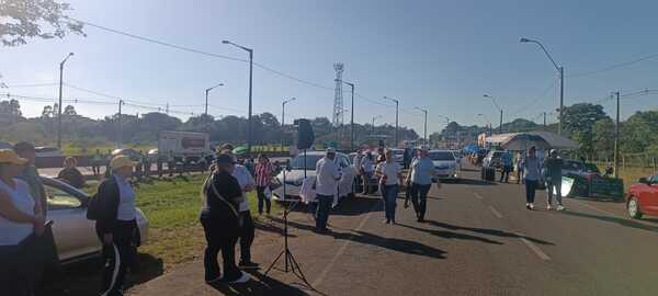 Docentes inician paro nacional de 48 horas en rechazo a la reforma de la Caja Fiscal