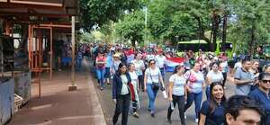 Caja fiscal: marchas y bloqueos de rutas en cuatro puntos de Alto Paraná - ABC en el Este - ABC Color