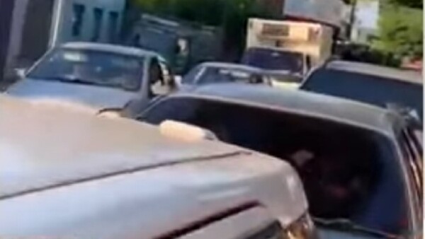 Colectivos varados colapsaron el tráfico en pleno horario pico en San Lorenzo