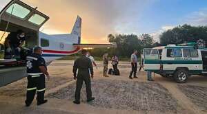 Popular / Fuerza Aérea oraha 3500 kilos de alimentos a comunidades del Chaco