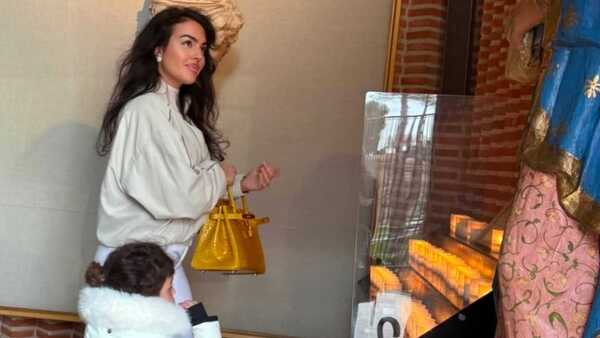 Georgina Rodríguez se encuentra en España en medio de las tensiones en Medio Oriente