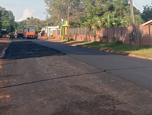 Capitán Miranda inicia histórica pavimentación asfáltica con el Proyecto MIL