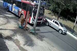 Video: así fue el accidente fatal en el que falleció una suboficial de Policía - Policiales - ABC Color