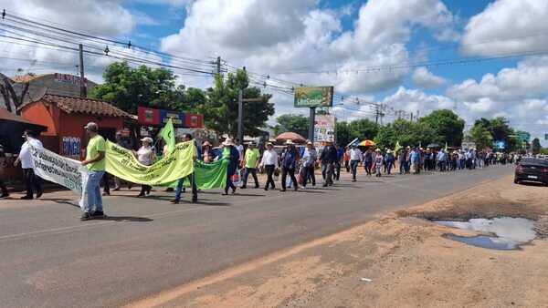 Movilización docente se replicó a nivel nacional en varias ciudades del interior