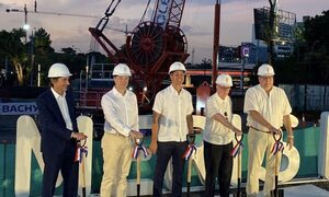 Sudameris inicia la construcción de Sudameris Plaza con la palada inicial de su futura sede icónica