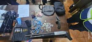 Disparos, drogas y menores de edad en Luque: Policía logra desbaratar a grupo de malvivientes - Policiales - ABC Color