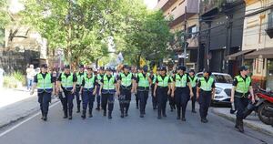 La Nación / Marcha docente: la Policía Nacional brindará seguridad a los manifestantes