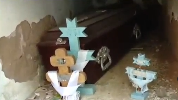 Familia denunció desaparición del cajón de su angelito en el cementerio de barrio Obrero