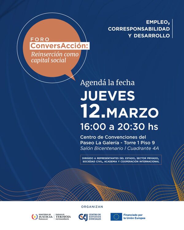 Popular / Abrir oportunidades laborales para personas privadas de libertad convoca a un diálogo entre Estado, empresas y sociedad civil