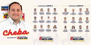 SEBASTIÁN «CHEBA» REMESOWSKI OFICIALIZA DOS LISTAS DE PRECANDIDATOS A LA JUNTA MUNICIPAL DE ENCARNACIÓN