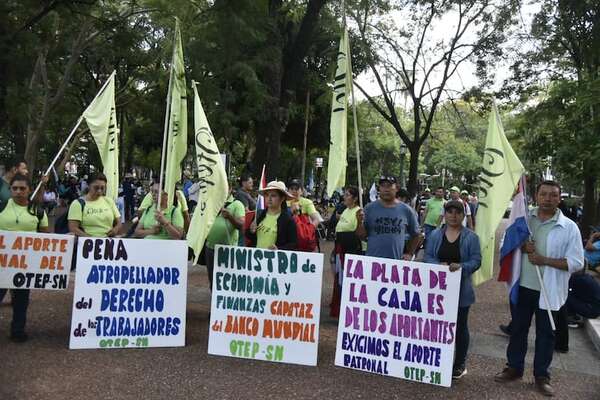 Manifestación docente: ¿qué hay que saber para circular hoy en el microcentro de Asunción? - Nacionales - ABC Color