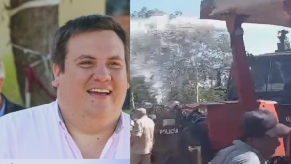 Gobernador de Guairá pidio explicaciones al director  de policía por represión a los cañicultores