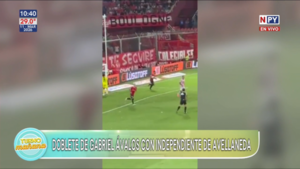 Doblete del paraguayo Gabriel Ávalos para salvar a su equipo de una derrota