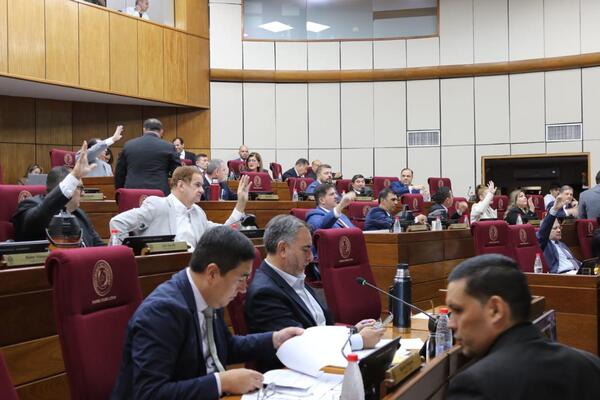 Senado inicia sesión extra para tratar la reforma de la Caja Fiscal