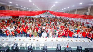 Intendente de Areguá cerró una calle para hacer asado por su cumpleaños y mitín político