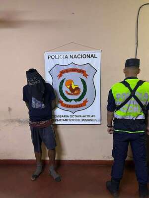 Detienen a hombre por presunto incumplimiento de arresto domiciliario en Ayolas - Policiales - ABC Color